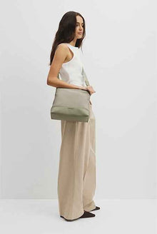 Soft Top Zip Crossbody Bag