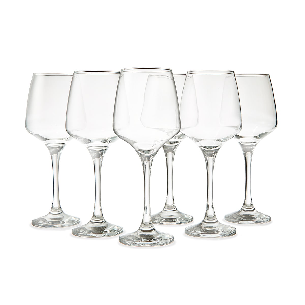 6 Santorini Red Wine Glasses