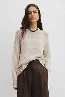 Organically Grown Cotton Tape Yarn Sweater