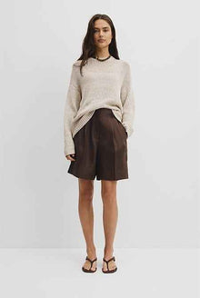 Organically Grown Cotton Tape Yarn Sweater