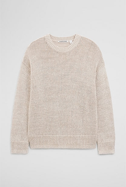 Organically Grown Cotton Tape Yarn Sweater