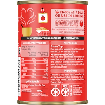 Heinz Big Red Tomato Soup For One 300g