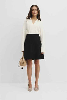 Compact Knit Mini Skirt