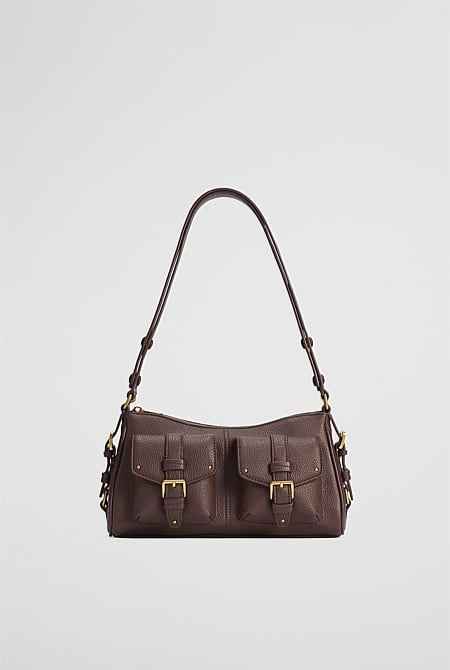 Stud Detail Shoulder Bag
