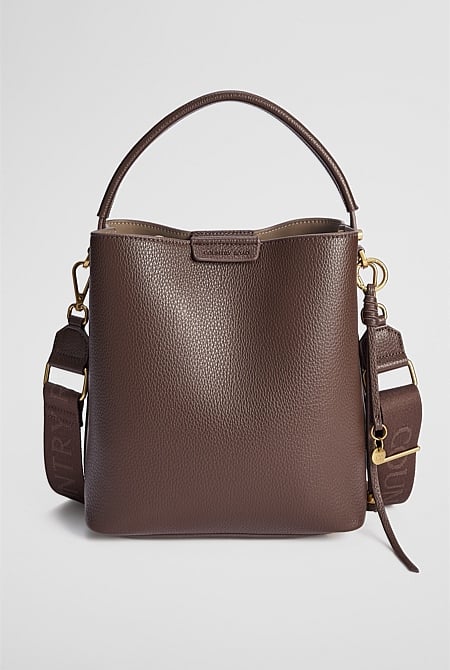 Spliced Bucket Bag