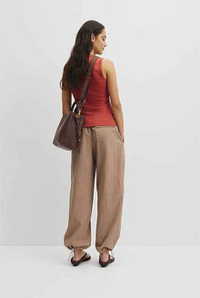 Spliced Bucket Bag