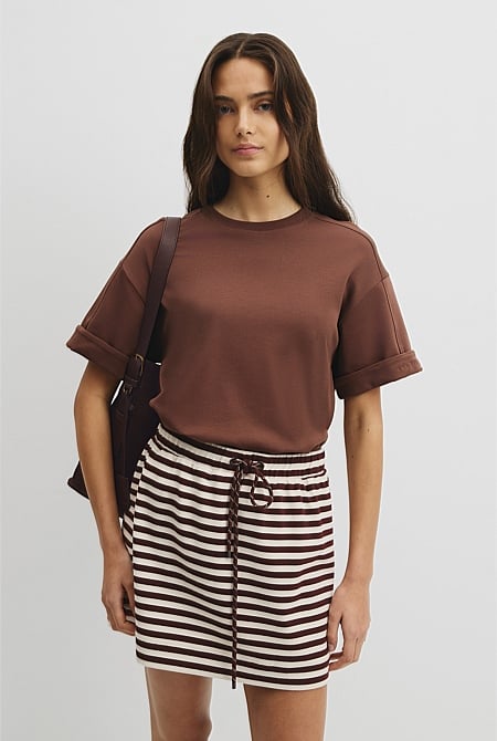 Cuff Sleeve T-Shirt