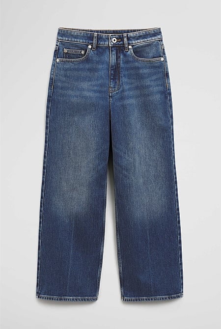 Classic High Rise Wide Leg Jean