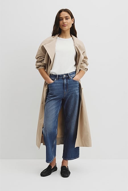 Classic High Rise Wide Leg Jean