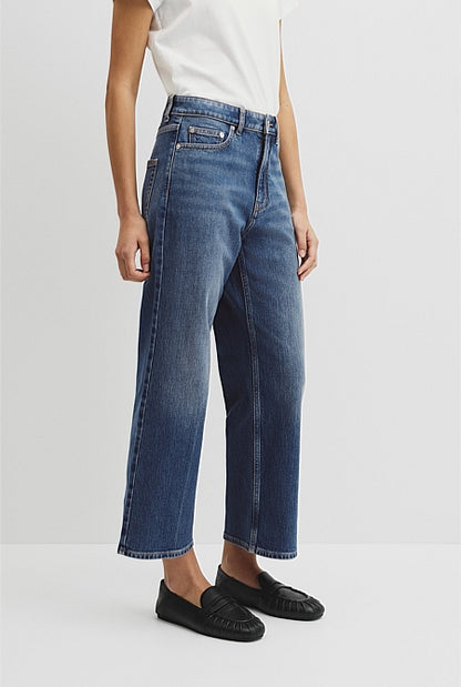 Classic High Rise Wide Leg Jean