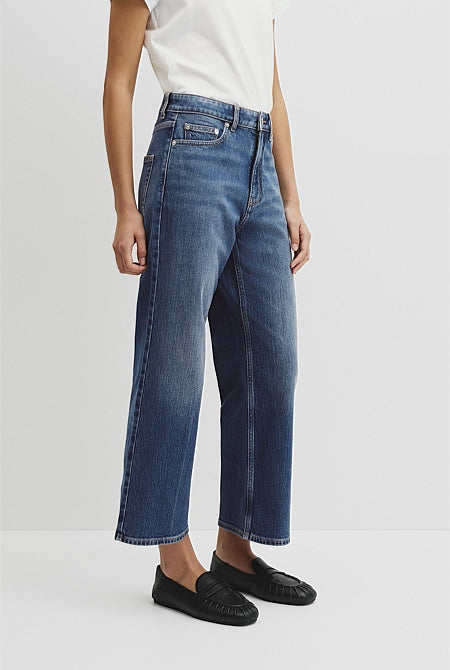 Classic High Rise Wide Leg Jean