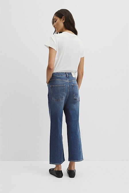Classic High Rise Wide Leg Jean