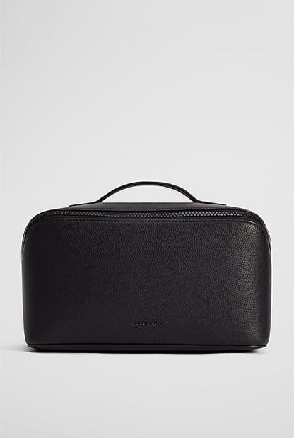 Branded Detail Large Convertible Cosmetic Case