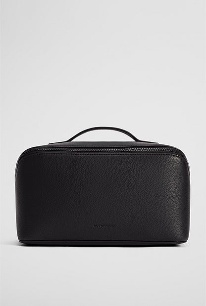 Branded Detail Large Convertible Cosmetic Case