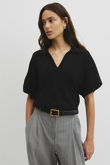 Compact Knit Polo