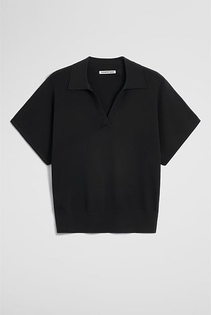 Compact Knit Polo