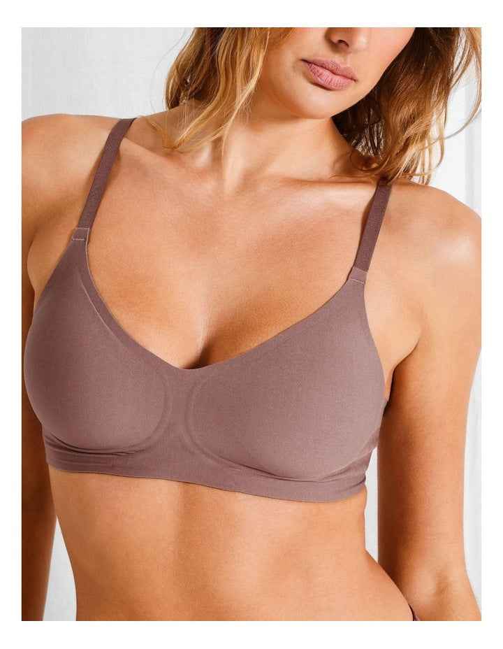 Pure Comfort Bonded Wirefree Bra in Rose Taupe