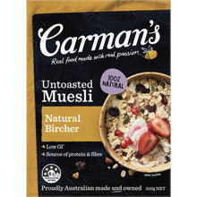 Carman's Muesli Natural Bircher 500g