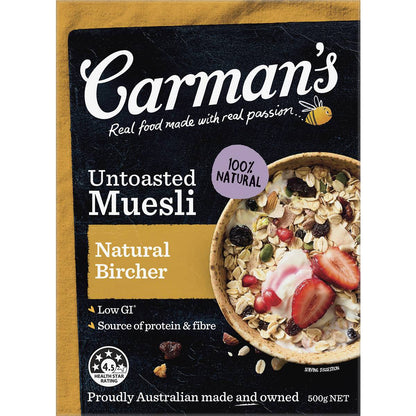Carman's Muesli Natural Bircher 500g