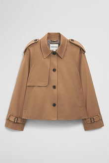 Crop Swing Trench Jacket