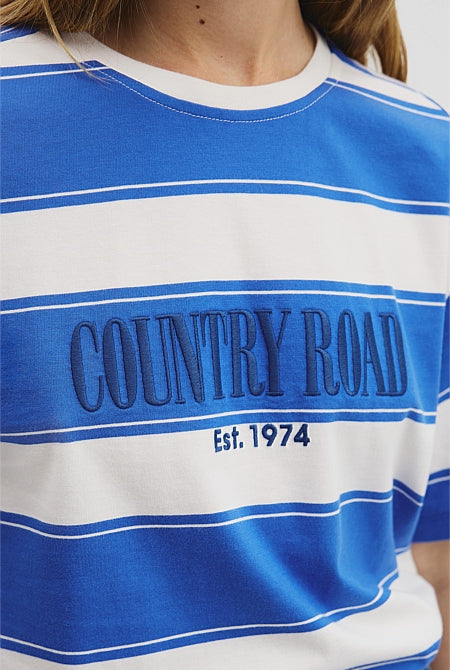 Stripe Country Road T-Shirt
