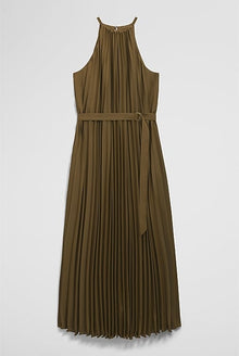 Pleat Midi Dress
