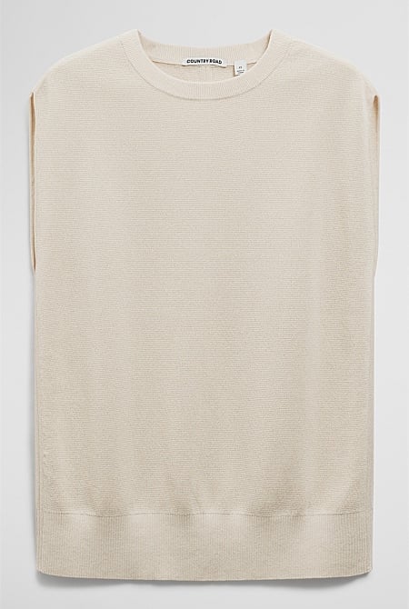High Neck Sleeveless