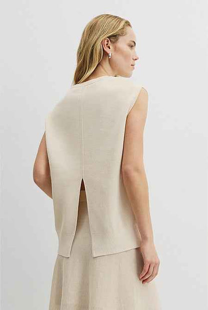 High Neck Sleeveless