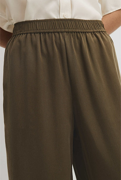 Pull-On Cupro Pant