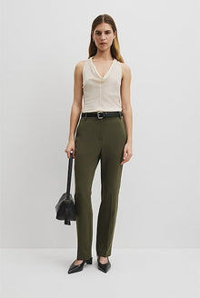 Slim Leg Woven Pant