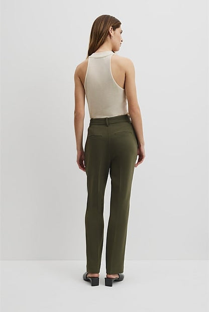 Slim Leg Woven Pant