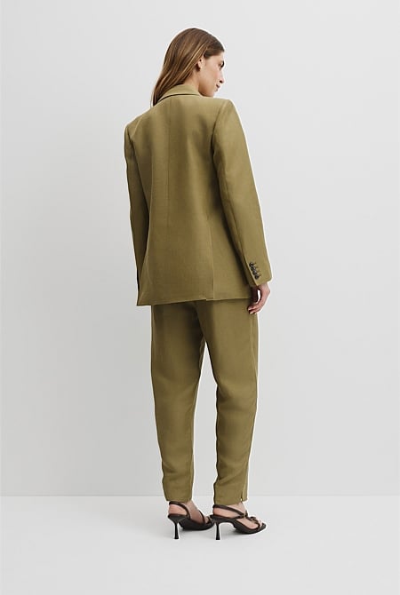 Double Breasted Tailored Blazer