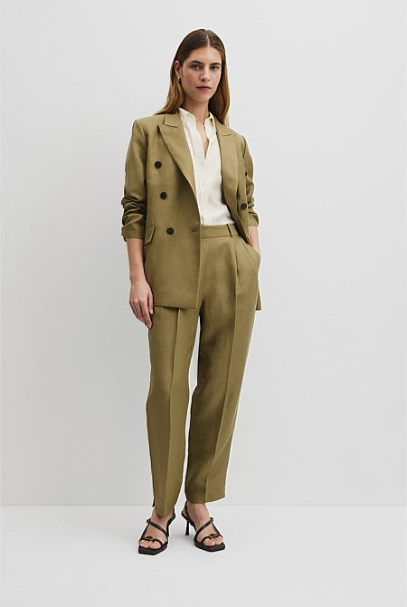 Double Breasted Tailored Blazer