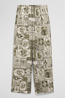 Print Silk Pant