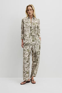 Print Silk Pant