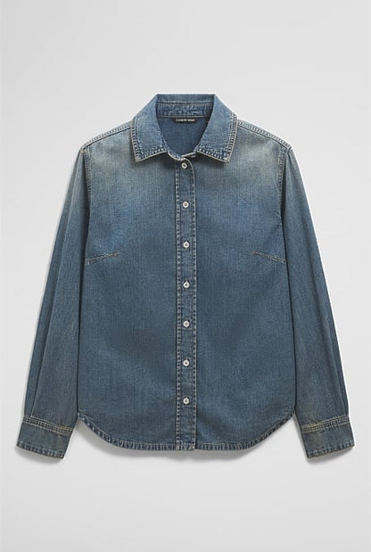 Slim Denim Shirt