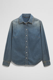 Slim Denim Shirt