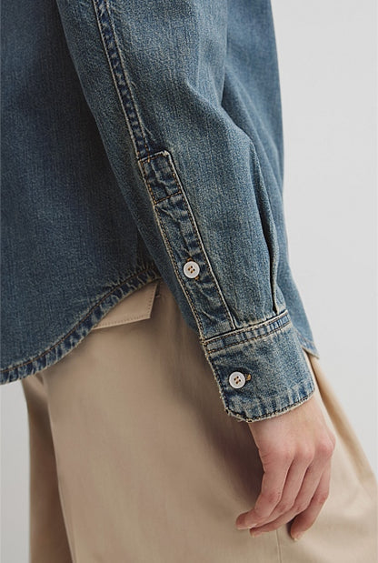 Slim Denim Shirt