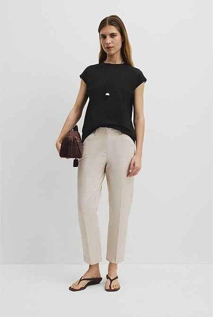 Australian Cotton Relaxed Crew Tank