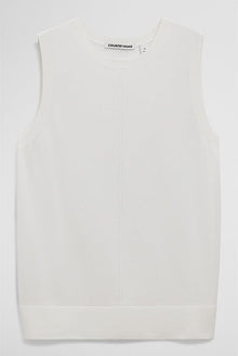 Pointelle Detail Neck Tank