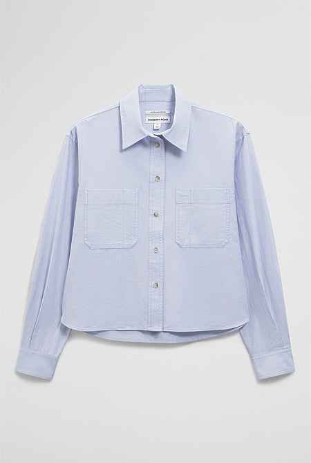 Crop Pocket Shirt