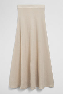 Flared Knit Skirt