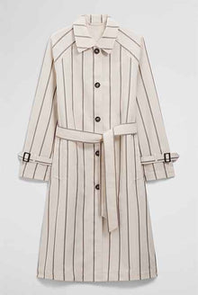 Longline Stripe Coat