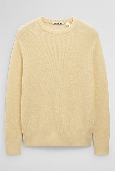 Lightweight Crew Neck Knit