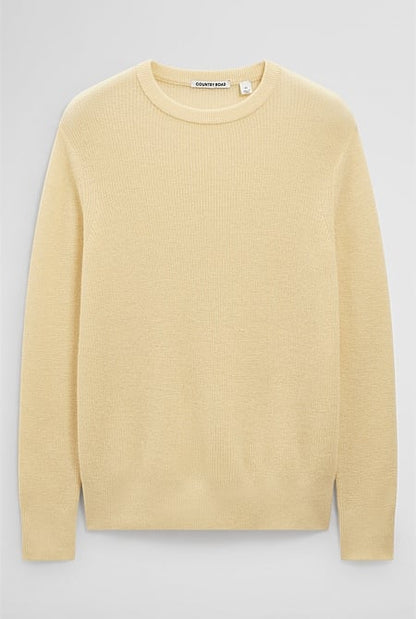 Lightweight Crew Neck Knit