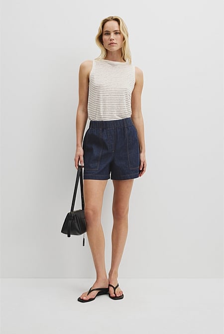 Soft Denim Short