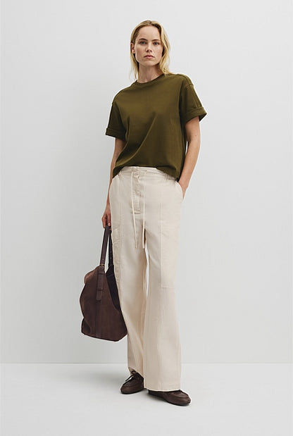 Cuff Sleeve T-Shirt