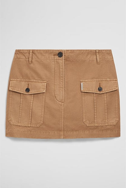 Workwear Mini Skirt