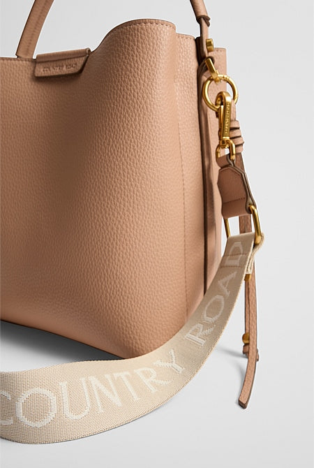 Spliced Bucket Bag
