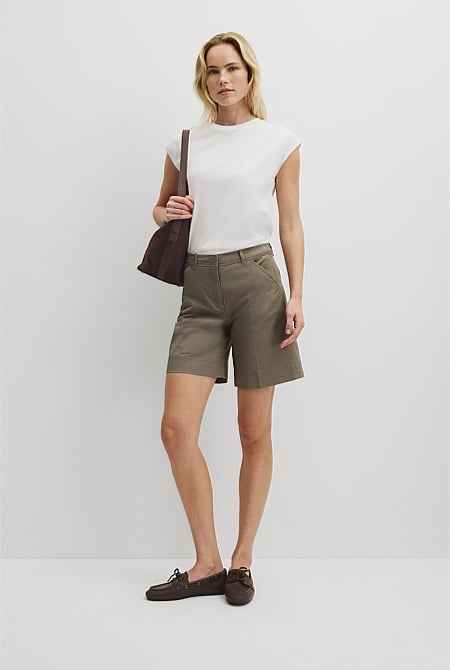 Australian Cotton Essential Twill Short